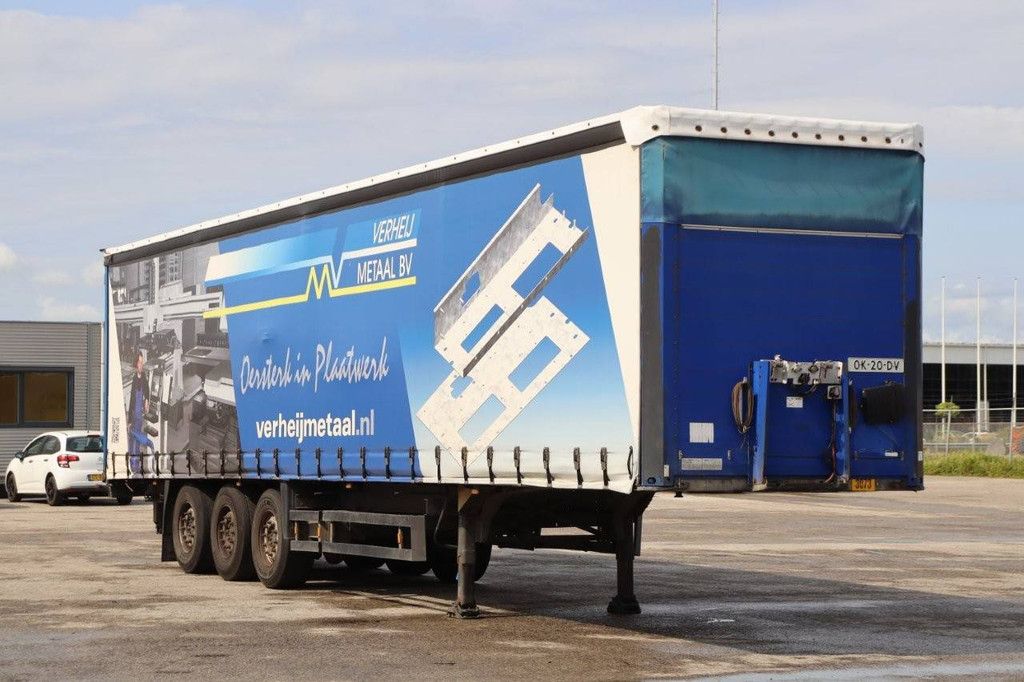 Schmitz SCS 24 sliding tarpaulin trailer 2008