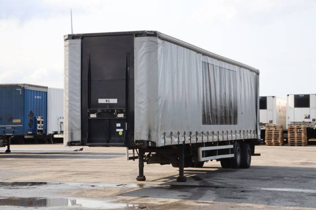 Curtainsider trailer Burg BPO 13-20 SRNXX 2002