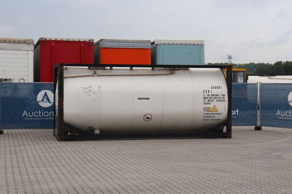2015 SINGAMAS 20FT ISO-TANKCONTAINER LEBENSMITTELQUALITÄT