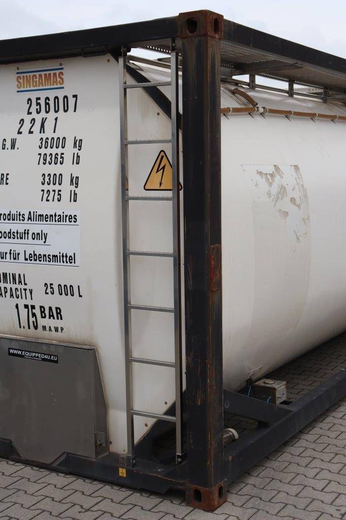 2015 SINGAMAS 20FT ISO-TANKCONTAINER LEBENSMITTELQUALITÄT