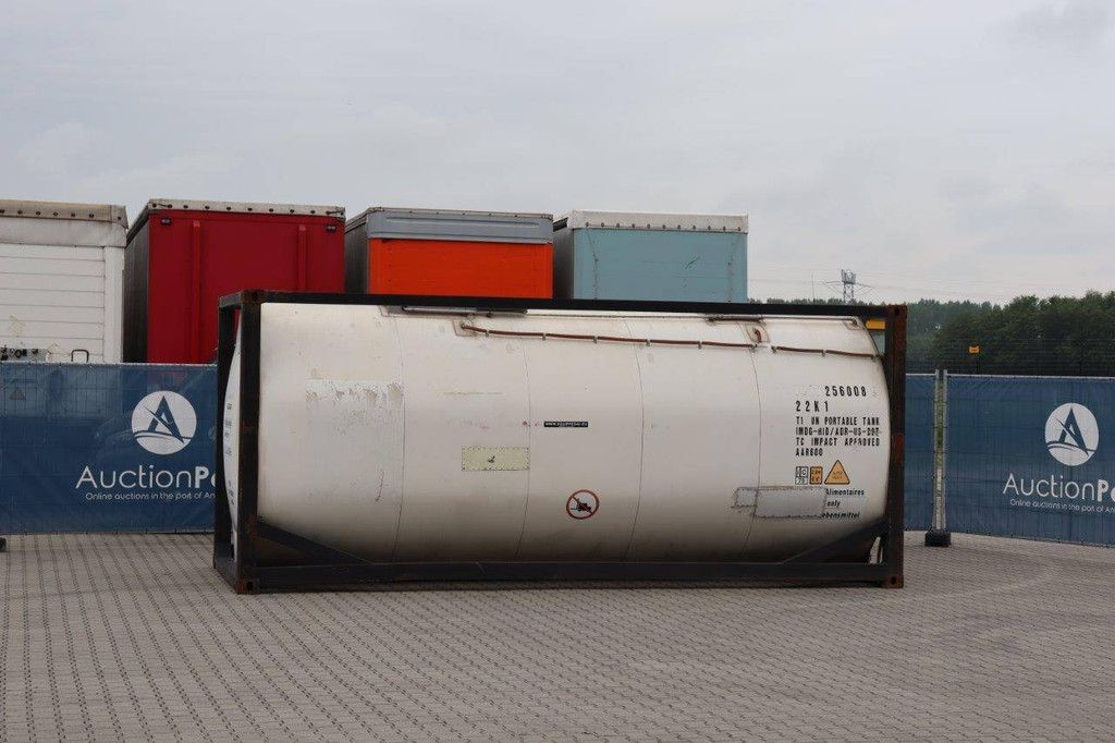 2015 SINGAMAS 20FT ISO-TANKCONTAINER LEBENSMITTELQUALITÄT