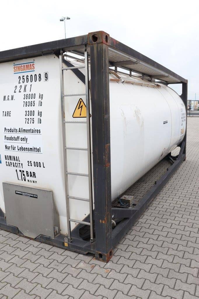 2015 SINGAMAS 20FT ISO-TANKCONTAINER LEBENSMITTELQUALITÄT
