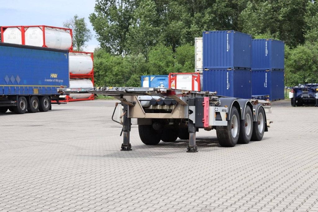 Van Hool 20FT/30FT ADR (EX/II EX/III FLAT) BPW + Trommel ALCOA verzinkte Liftachse