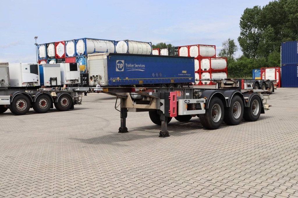 Van Hool 20FT/30FT ADR (EX/II EX/III FLAT) BPW + Trommel ALCOA verzinkte Liftachse