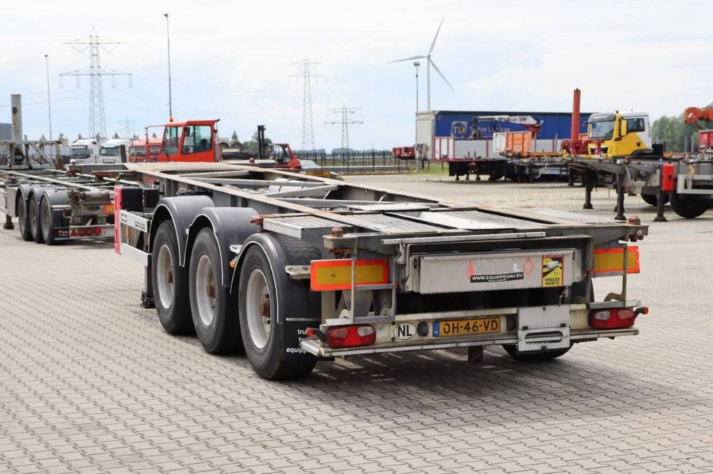 Van Hool 20FT/30FT ADR (EX/II EX/III FLAT) BPW + Trommel ALCOA verzinkte Liftachse