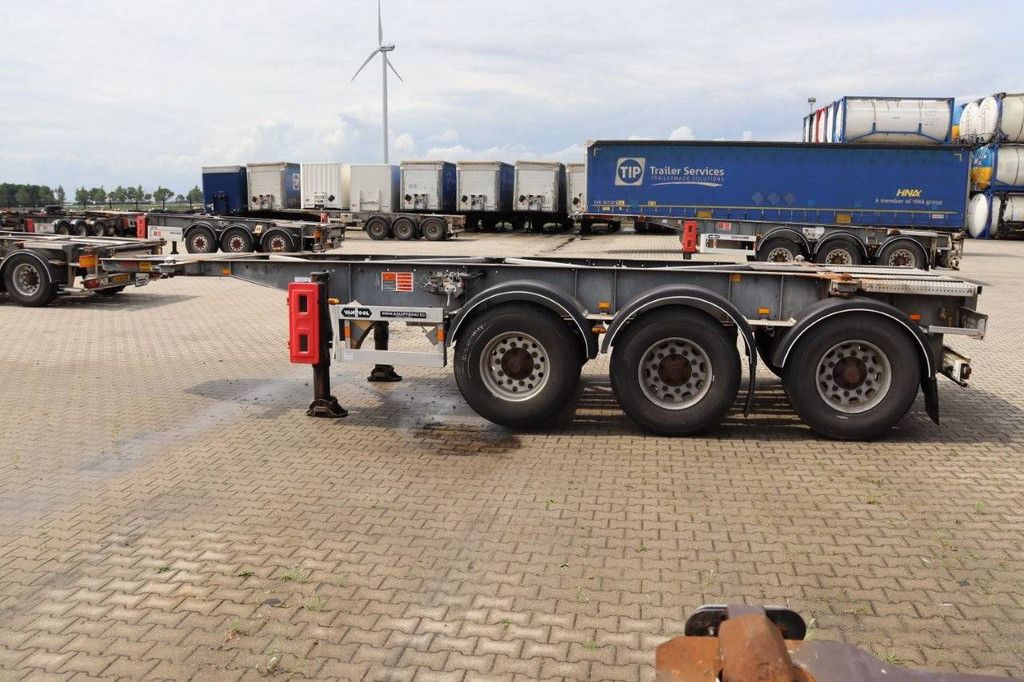 Van Hool 20FT /20FT SWAP ADR (EX/II EX/III FL OX AT) LEERGEWICHT 3.300kg Liftachse verzinkt ALCOA