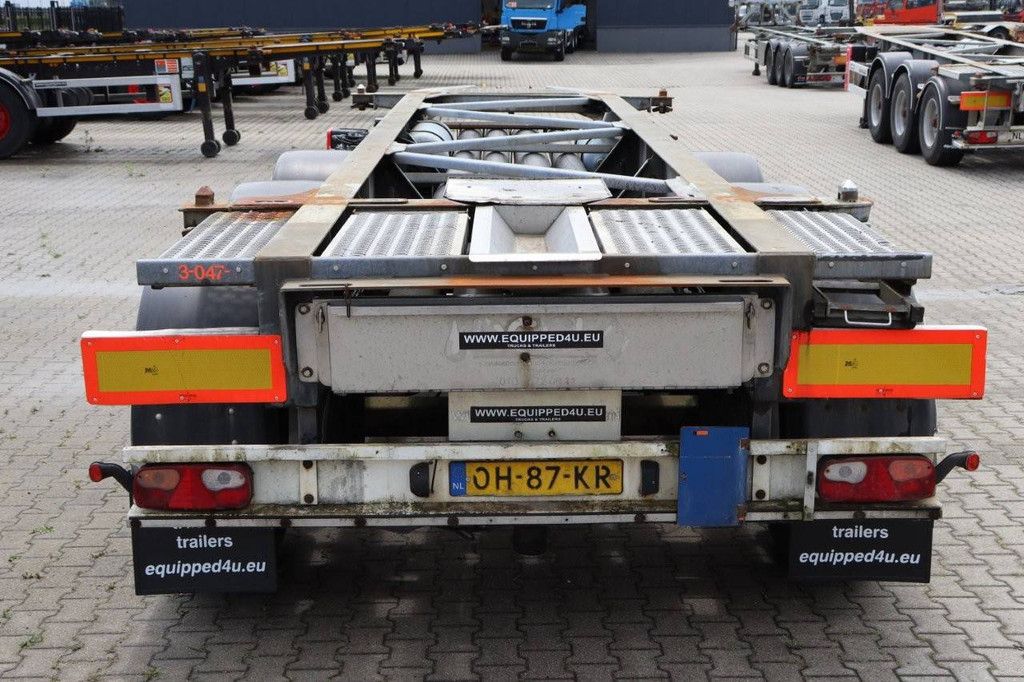 Van Hool 20FT /20FT SWAP ADR (EX/II EX/III FL OX AT) LEERGEWICHT 3.300kg Liftachse verzinkt ALCOA