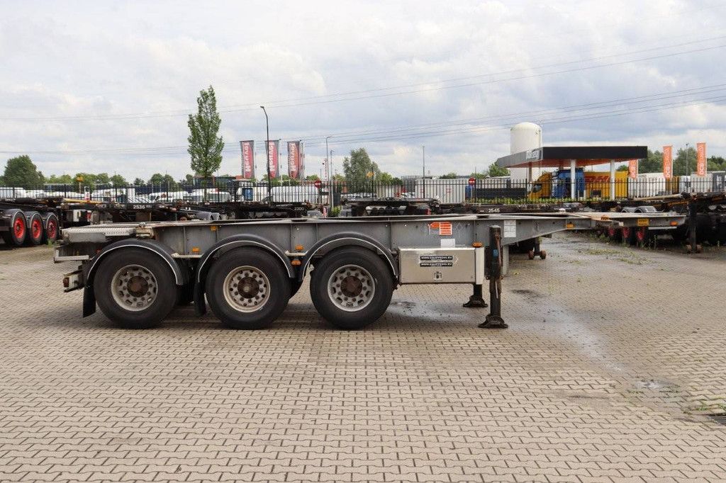 Van Hool 20FT /20FT SWAP ADR (EX/II EX/III FL OX AT) LEERGEWICHT 3.300kg Liftachse verzinkt ALCOA