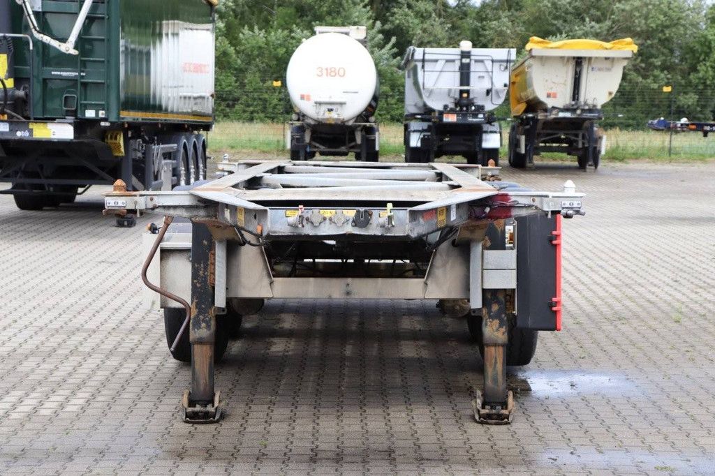 Van Hool 20FT /20FT SWAP ADR (EX/II EX/III FL OX AT) LEERGEWICHT 3.300kg Liftachse verzinkt ALCOA