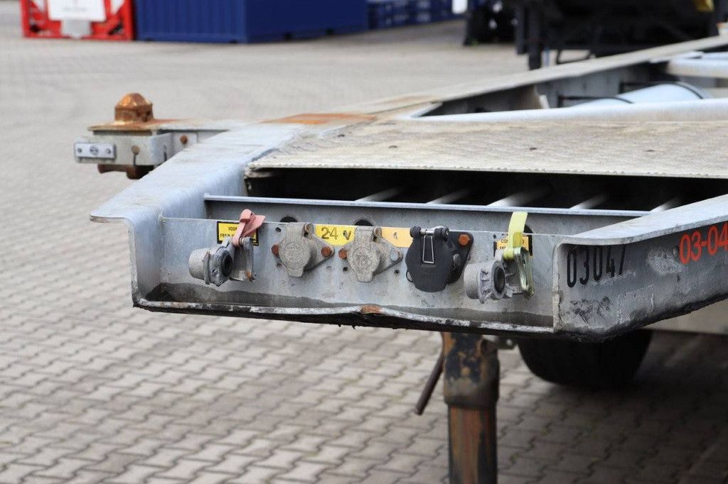 Van Hool 20FT /20FT SWAP ADR (EX/II EX/III FL OX AT) LEERGEWICHT 3.300kg Liftachse verzinkt ALCOA