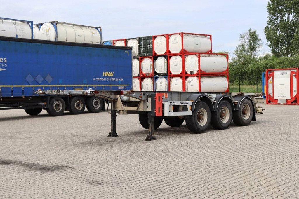 Van Hool 20FT/30FT ADR (EX/II EX/III FL AT) BPW + drum ALCOA galvanized liftaxle