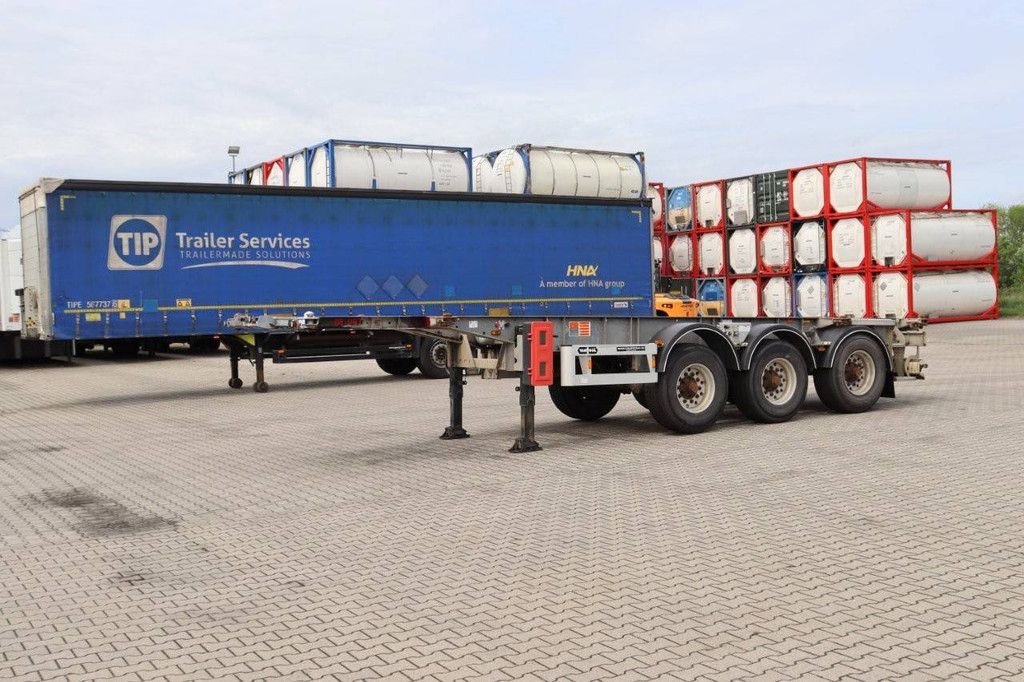 Van Hool 20FT/30FT ADR (EX/II EX/III FL AT) BPW + drum ALCOA galvanized liftaxle