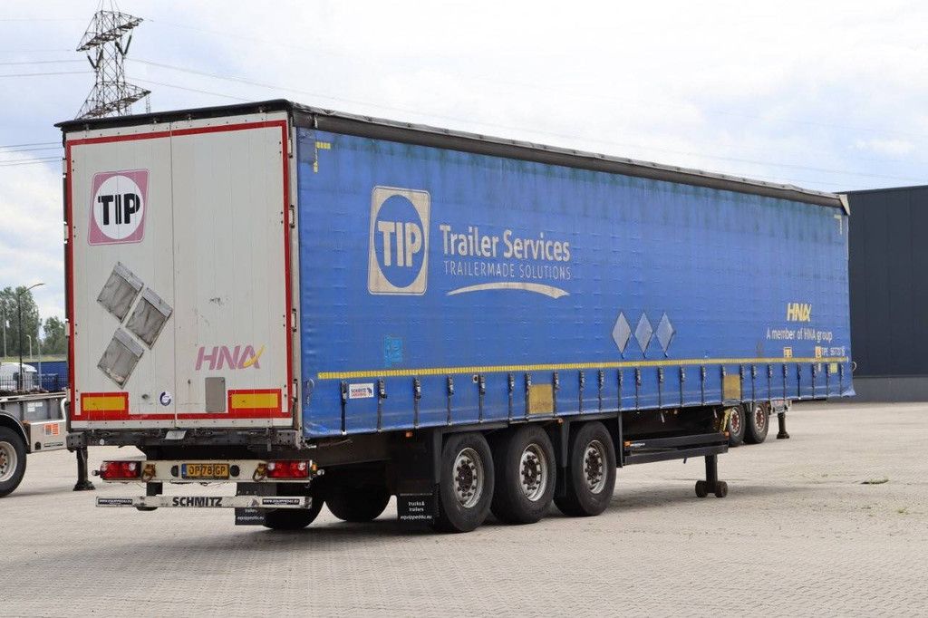 SCHMITZ Curtainsider disc brakes stake pots