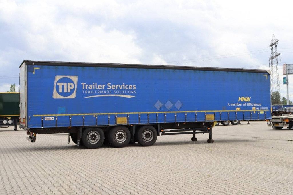 SCHMITZ Curtainsider disc brakes stake pots