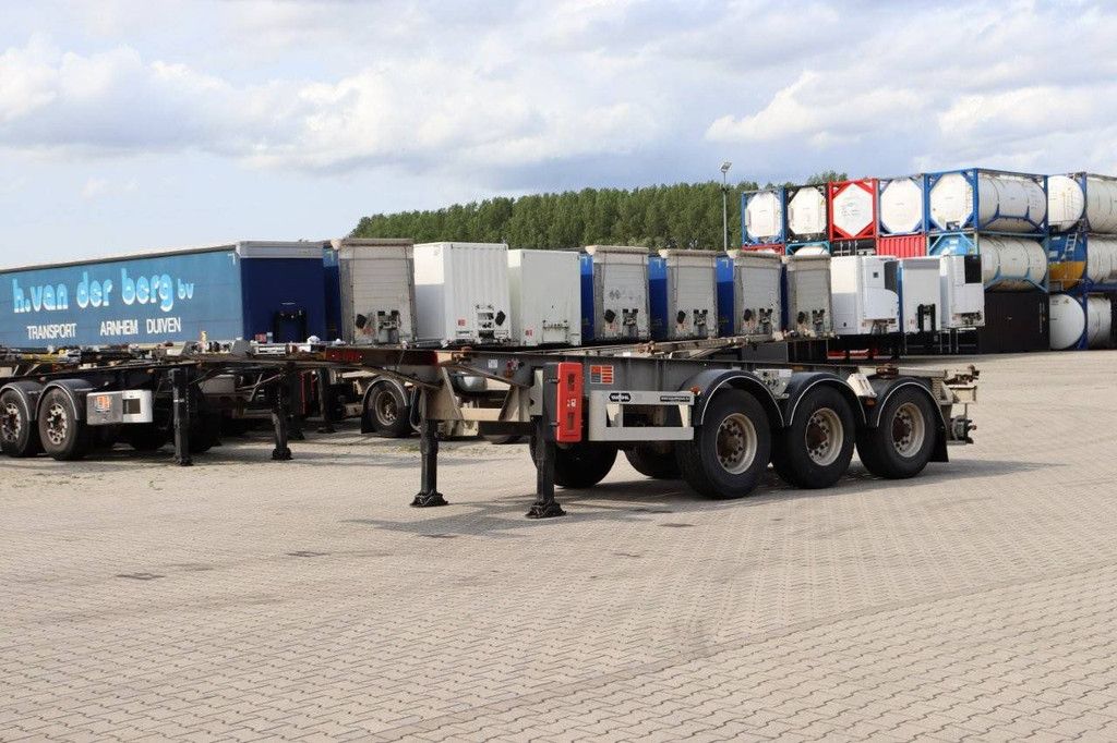 Van Hool 20FT/30FT ADR (EX/II EX/III FL AT) BPW + drum ALCOA galvanized liftaxle