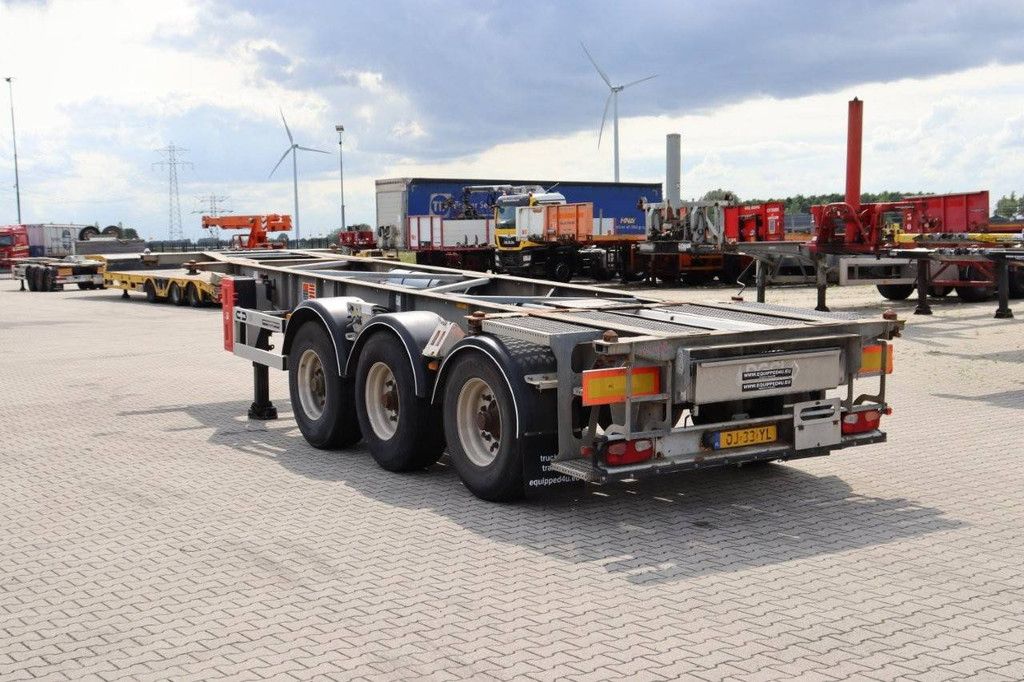Van Hool 20FT/30FT ADR (EX/II EX/III FL AT) BPW + drum ALCOA galvanized liftaxle