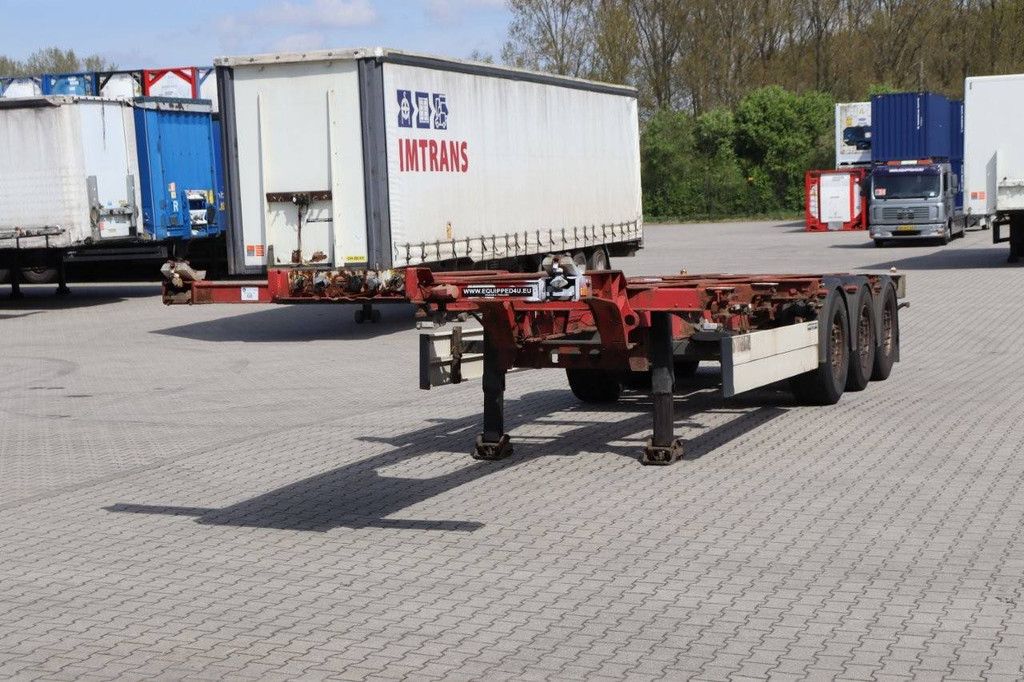 SCHMITZ 40FT HC chassis disc brakes lift axle