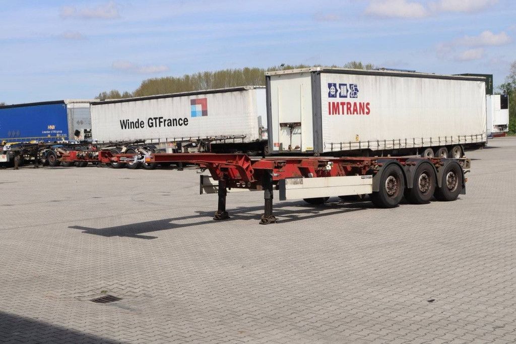 SCHMITZ 40FT HC chassis disc brakes lift axle