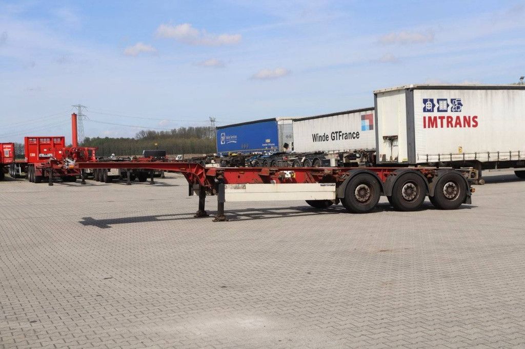 SCHMITZ 40FT HC chassis disc brakes lift axle