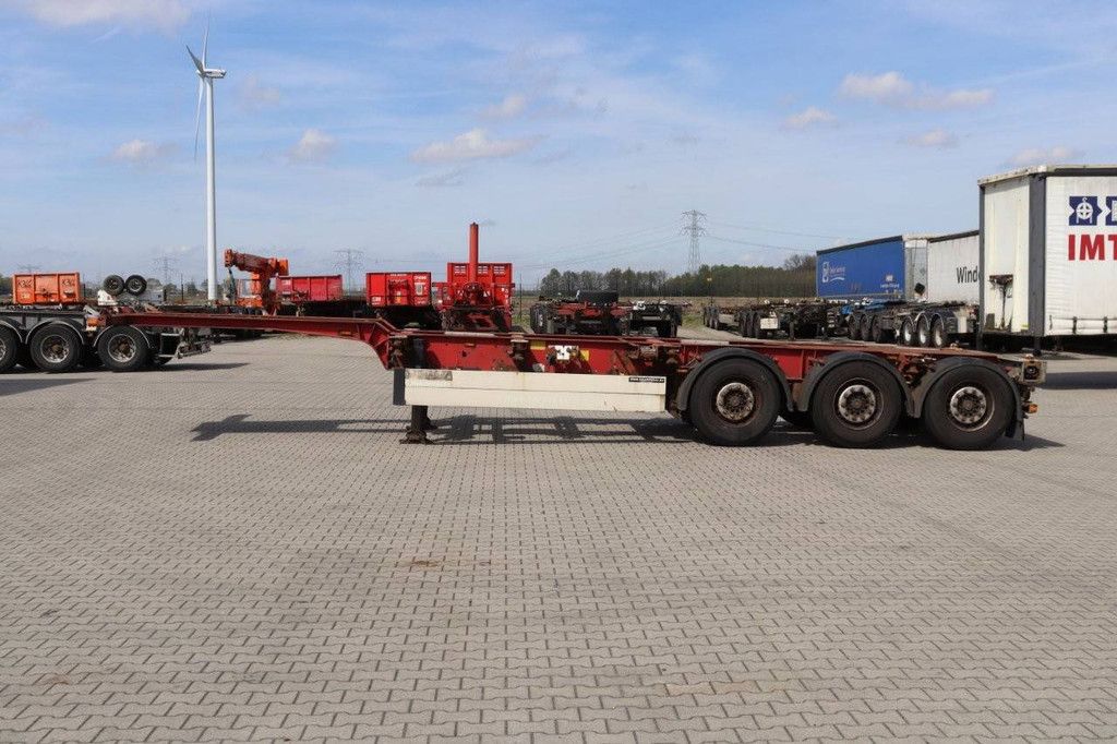 SCHMITZ 40FT HC chassis disc brakes lift axle
