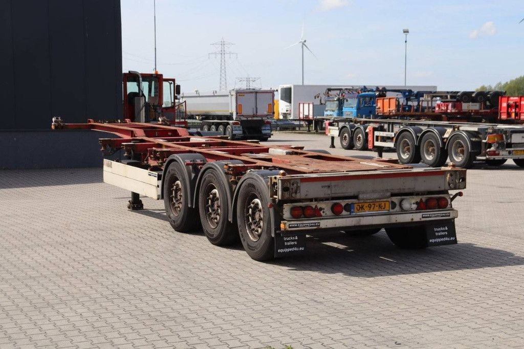 SCHMITZ 40FT HC chassis disc brakes lift axle
