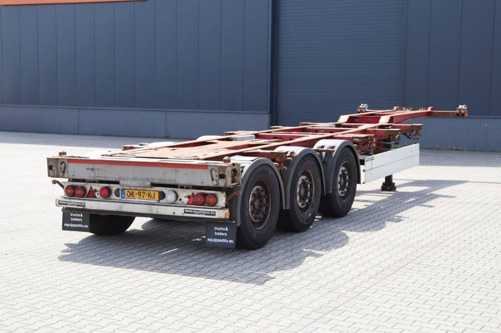 SCHMITZ 40FT HC chassis disc brakes lift axle