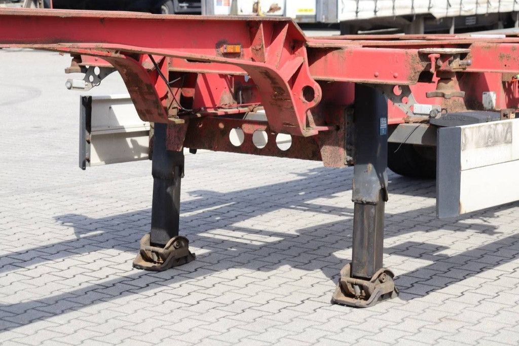 SCHMITZ 40FT HC chassis disc brakes lift axle