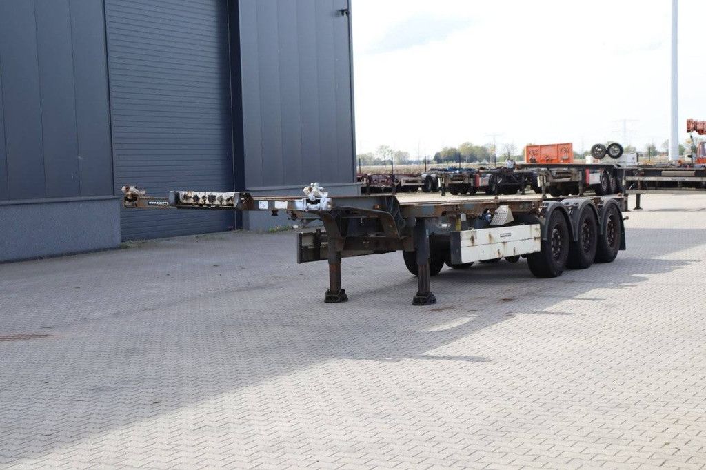 SCHMITZ 40FT HC chassis disc brakes lift axle