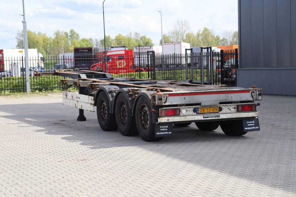 SCHMITZ 40FT HC chassis disc brakes lift axle