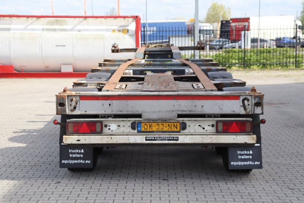 SCHMITZ 40FT HC chassis disc brakes lift axle