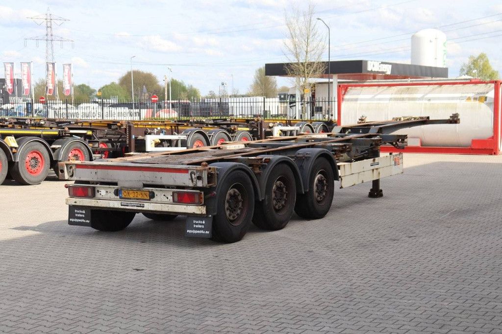 SCHMITZ 40FT HC chassis disc brakes lift axle
