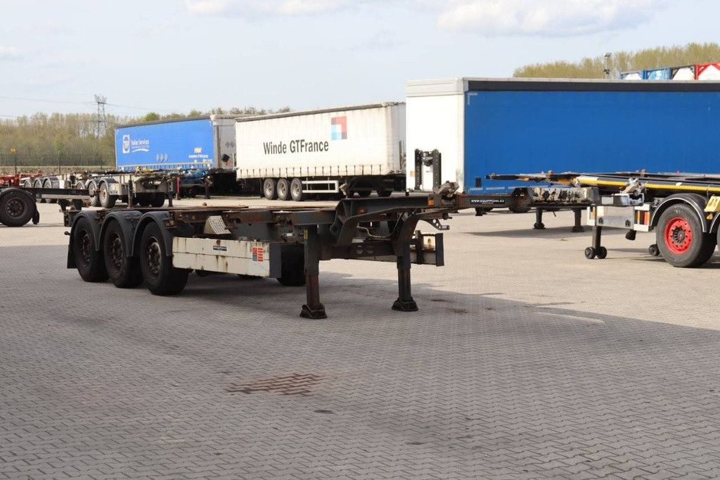 SCHMITZ 40FT HC chassis disc brakes lift axle