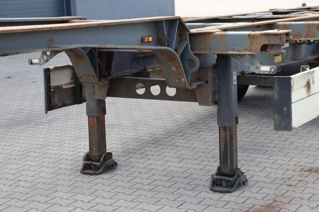 SCHMITZ 40FT HC chassis disc brakes lift axle