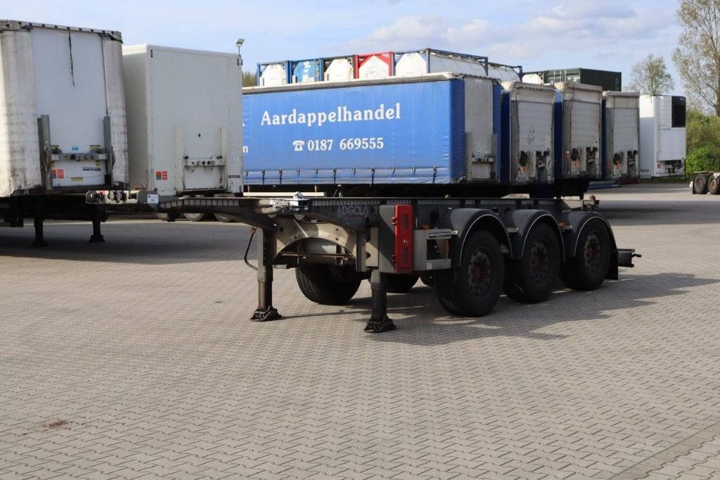 VAN HOOL 20FT/30FT ADR Chassis EMPTY WEIGHT: 2.990kg