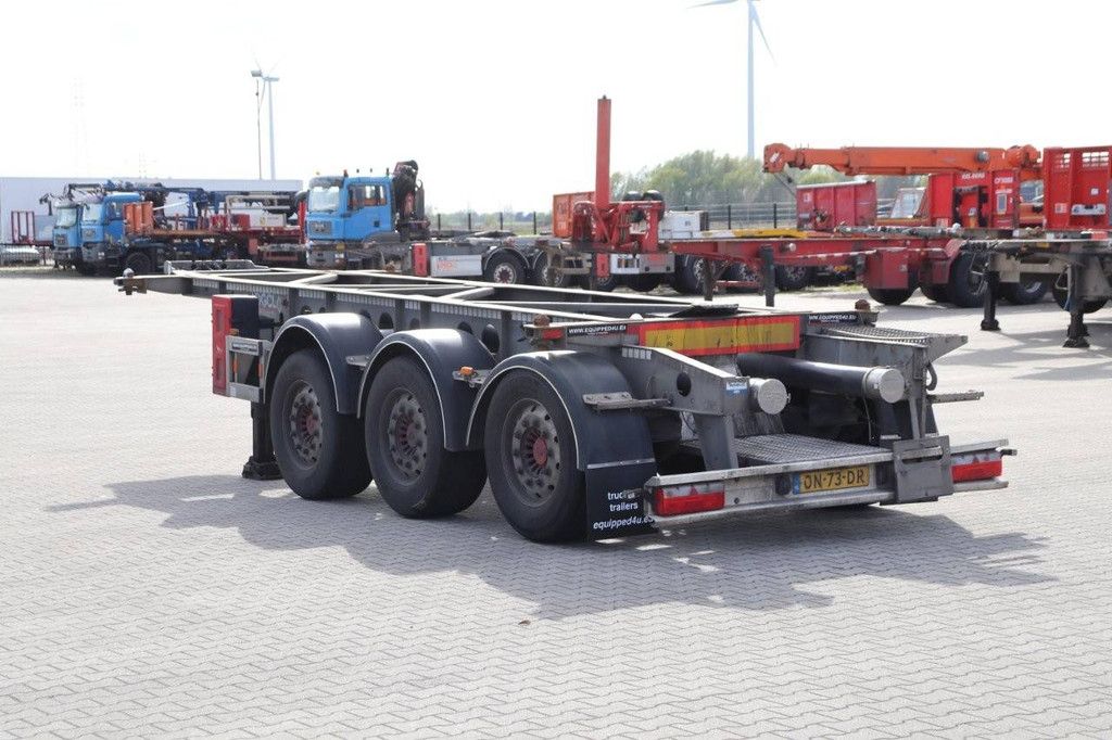 VAN HOOL 20FT/30FT ADR Chassis EMPTY WEIGHT: 2.990kg