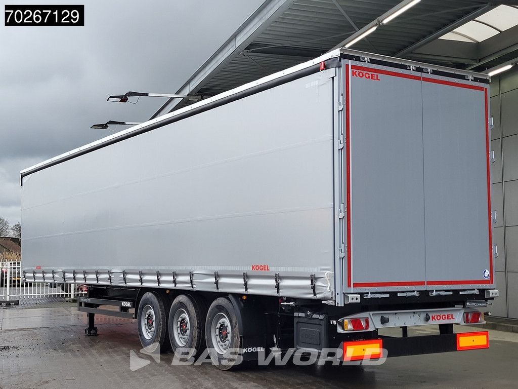 Kögel S24-1 3 axles HARDWOOD NEW SAF Liftachse Edscha