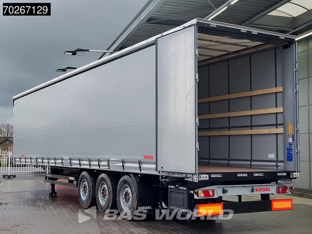 Kögel S24-1 3 axles HARDWOOD NEW SAF Liftachse Edscha