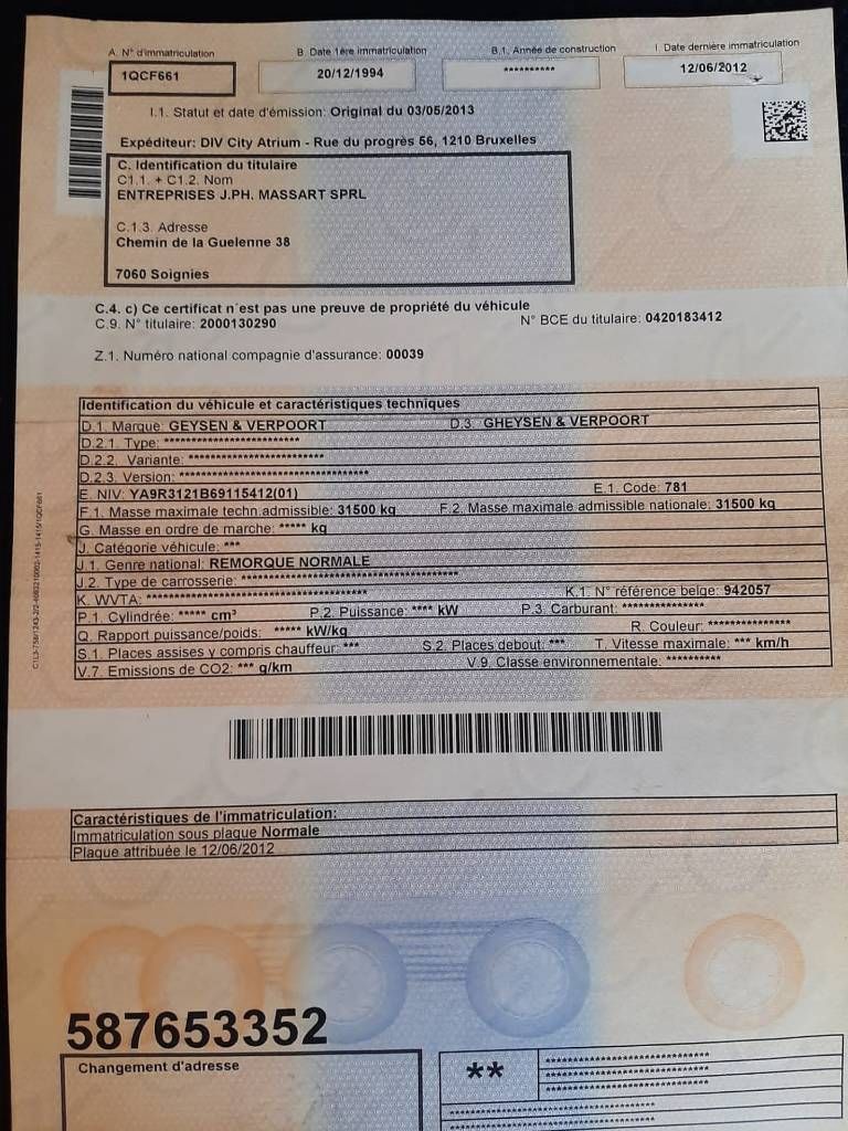 Gheysen & Verpoort R 3121 B