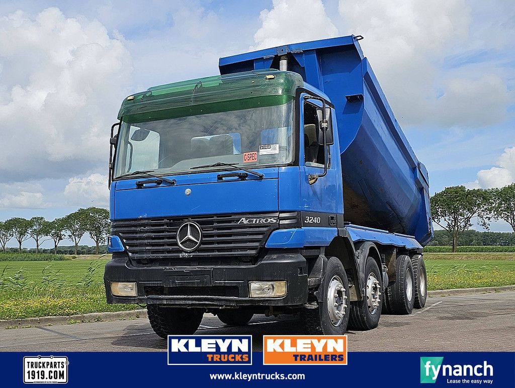 MERCEDES-BENZ ACTROS 3240 8x4 full steel