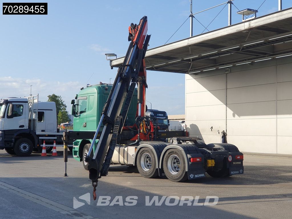 Scania R520 6X4 Palfinger PK23002 Crane Retarder Xenon Euro 6