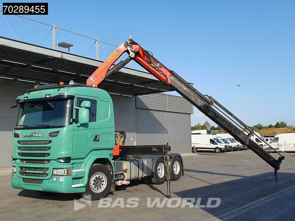 Scania R520 6X4 Palfinger PK23002 Crane Retarder Xenon Euro 6