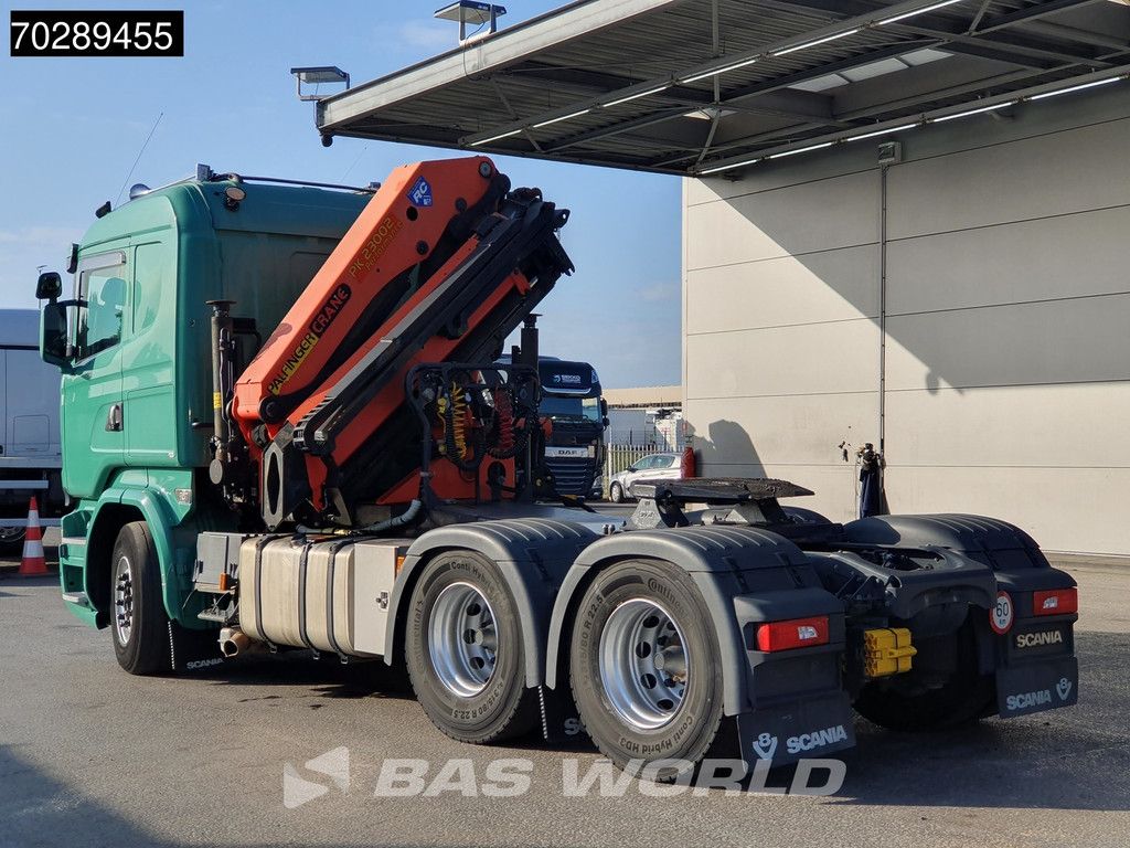 Scania R520 6X4 Palfinger PK23002 Crane Retarder Xenon Euro 6