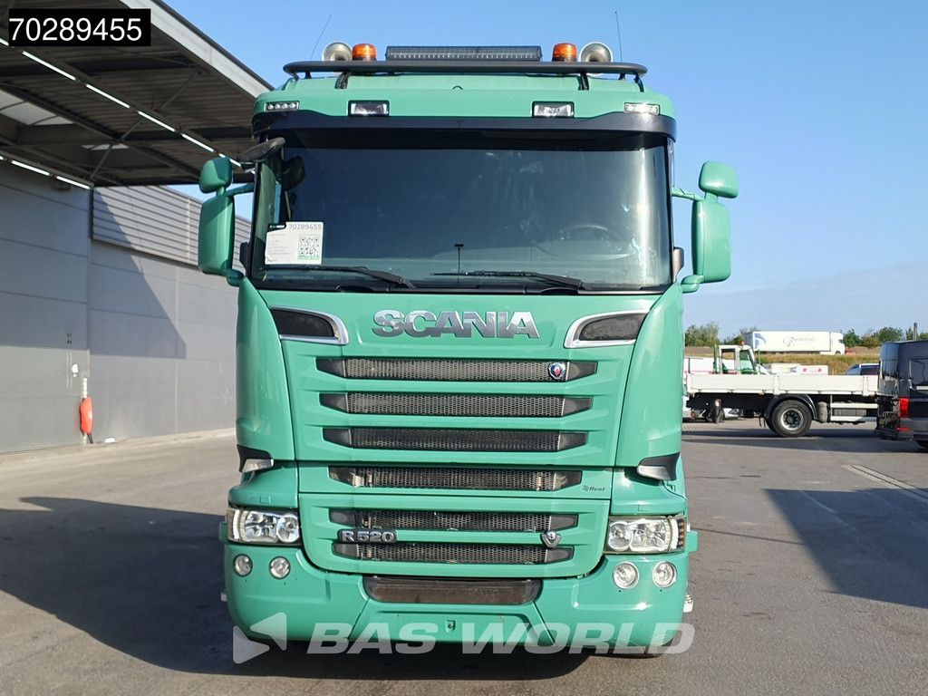 Scania R520 6X4 Palfinger PK23002 Crane Retarder Xenon Euro 6