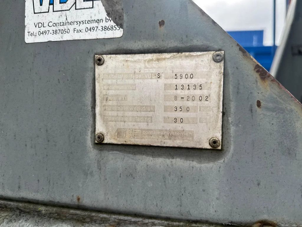 Terberg YT 180 VDL haakarm