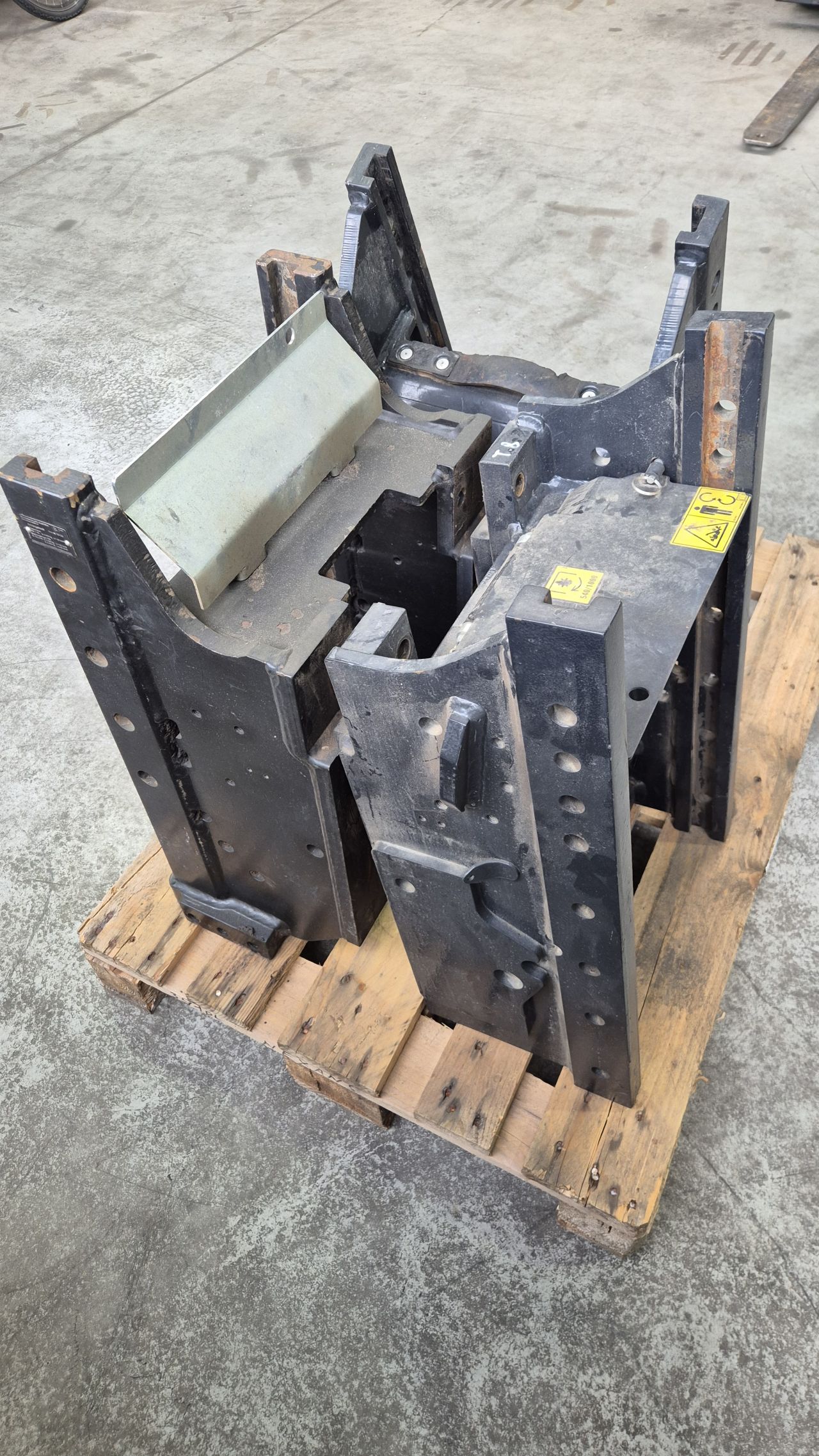 Sauermann CBM Scharmuller trekhaakrail New Holland / Case-IH