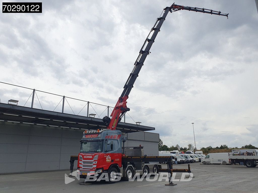 Scania R500 8X2 NL-Truck Palfinger PK165002 TEC 7 Crane Winch Fly-Jib Retarder Lift+steering