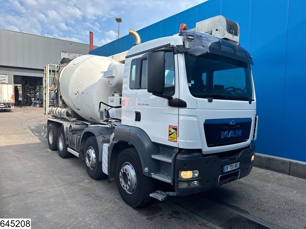 MAN TGS 32 400 8x4, EURO 5, Intermix, Leaf suspension