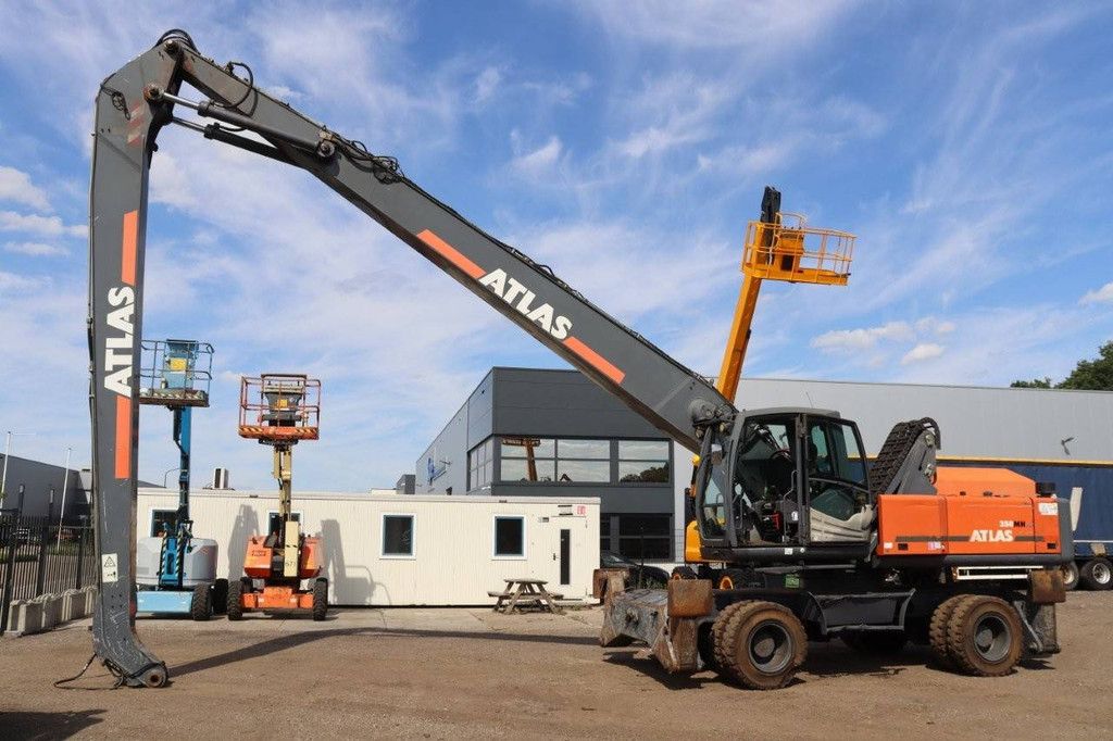 Wielgraafmachine Atlas 350MH Diesel 2016