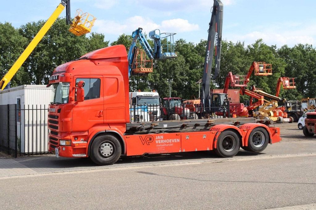Hooklift system Truck Scania R620 Diesel