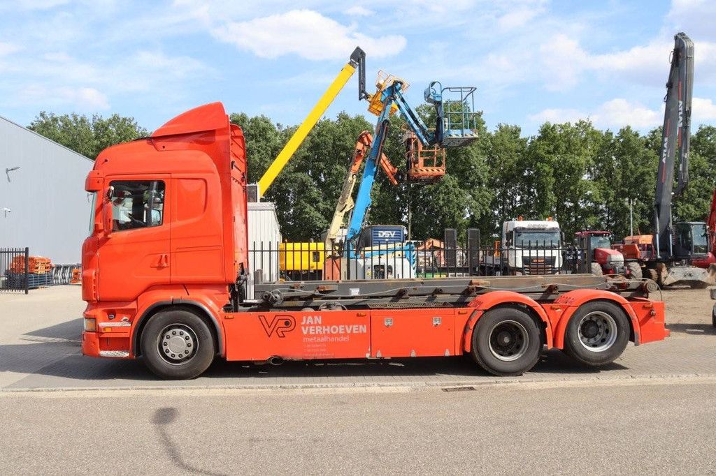 Hooklift system Truck Scania R620 Diesel
